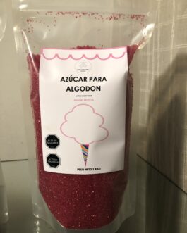 Azúcar Cristal Fucsia, Sabor Frambuesa 1 KG. Para maquina Automática Cerrada