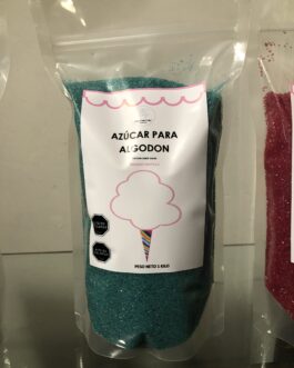 Azúcar Cristal Azul, Sabor Vainilla 1 KG. Para maquina Automática Cerrada