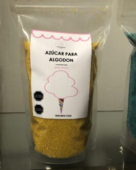 Azúcar Cristal Amarillo, Sabor Piña 1 KG. Para maquina Automática Cerrada